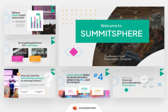 Conference Event RR PowerPoint Template